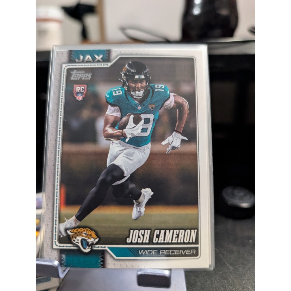 2026 Topps Josh Cameron Rookie Card #387 Jacksonville Jaguars WR RC